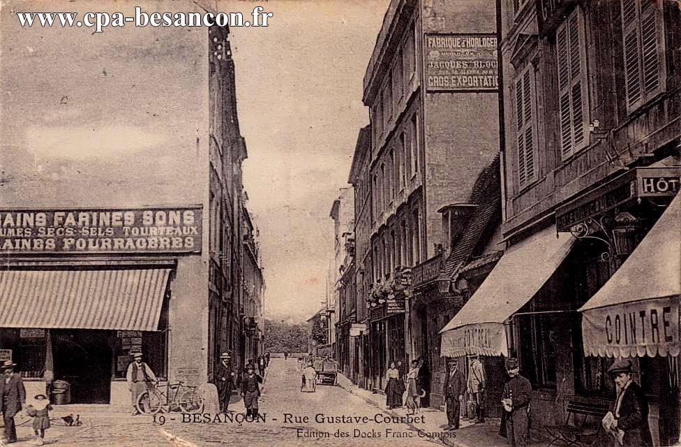 19 - BESANÇON - Rue Gustave-Courbet